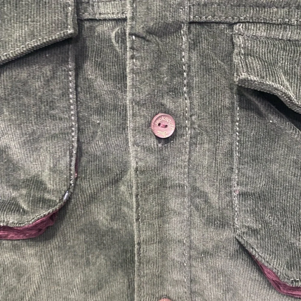 Jack South Men Corduroy Buttoned Down Shirt - Picture 2 of 8